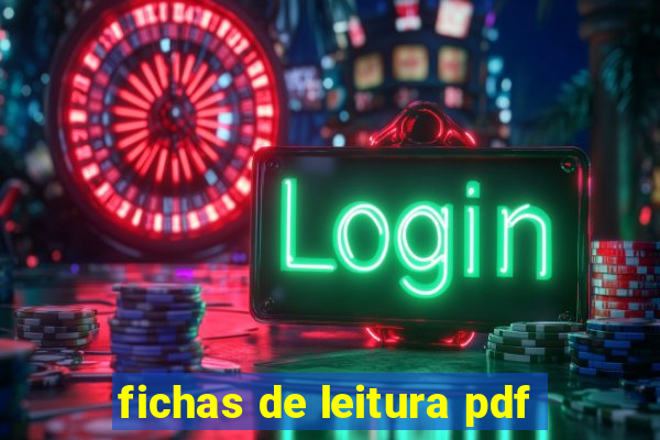 fichas de leitura pdf